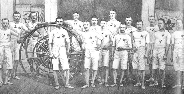 1884 Maple City Hose Running Team