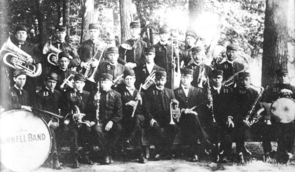 The Hornell Band, 1908