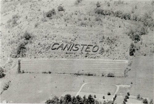 The Living Canisteo Sign