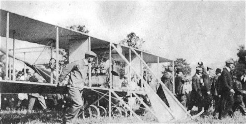 First Airplane in Hornell, 1911